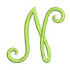 machine embroidery alphabet script paris large abc a b c letter lettering monogram monogramming art pes hus jef dst exp needle passion embroidery