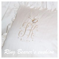 wedding ring bearer's cushion pillow splendor monogram white silk needlepassion needle passion embridery npe ltd machine embroidery designs free samples