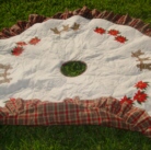 christmas tree skirt machine embroidery appliqu� in the hoop machine embroidery appliqu� design embroidery module winter design art pes hus dst needle passion embroidery npe