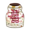 asian double happiness symbol ginger jar machine embroidery design from needle passion embroidery npe