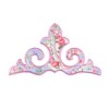 machine embroidery applique in the hoop machine embroidery damask design from Needle Passion Embroidery