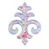 Cath Kidston Rosali fabric in machine embroidery damask design from Needle Passion Embroidery