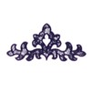 machine embroidery applique in the hoop machine embroidery damask design from Needle Passion Embroidery