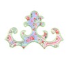 Cath Kidston Rosali fabric in machine embroidery damask design from Needle Passion Embroidery