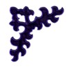 corner scroll applique in the hoop machine machine embroidery art pes hus dst needle passion embroidery npe