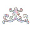 Cath Kidston Rosali fabric in machine embroidery damask design from Needle Passion Embroidery