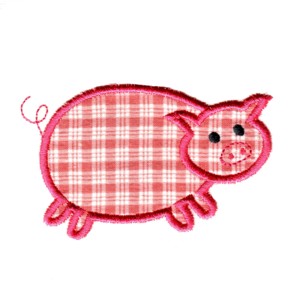pig machine embroidery applique in the hoop machine embroidery appliqué design embroidery module christmas designs art pes hus dst needle passion embroidery npe