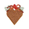gingerbread heart machine embroidery applique in the hoop machine embroidery appliqu� design embroidery module christmas designs art pes hus dst needle passion embroidery npe