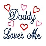 daddy loves me machine embroidery design mom and dad mum needle passion embroidery npe