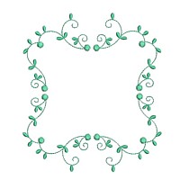 scroll for monogram monogramming frame border circle heirloom stitchery machine embroidery design needle passion embroidery needlepassion npe bernina artista art pes hus jef dst designs