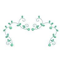 scroll for monogram monogramming frame border circle heirloom stitchery machine embroidery design needle passion embroidery needlepassion npe bernina artista art pes hus jef dst designs