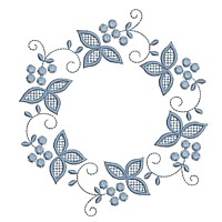 scroll for monogram monogramming frame border circle heirloom stitchery machine embroidery design needle passion embroidery needlepassion npe bernina artista art pes hus jef dst designs