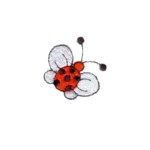 ladybug ladybird insect machine embroidery design