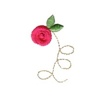 bullion rose flower floral machine embroidery design swirl swirly trail tail swirls needle passion embroidery needlepassion npe bernina artista art pes hus jef dst designs