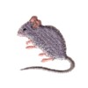 small mouse machine embroidery design feline art pes hus dst needle passion embroidery npe