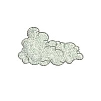 cloud in the sky machine embroidery cumulus design art pes hus dst needle passion embroidery npe