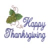 happy thanksgiving machine embroidery harvest time embroidery art pes hus dst needle passion embroidery npe