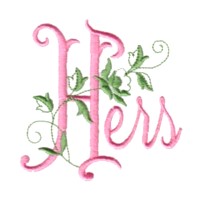 hers machine embroidery design his hers couple wedding embroidery for monogram monogramming art pes hus dst needle passion embroidery npe