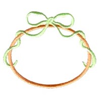 oval bow frame machine embroidery border embroidery art pes hus dst needle passion embroidery npe