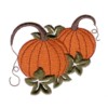 pumpkins machine embroidery harvest time embroidery art pes hus dst needle passion embroidery npe