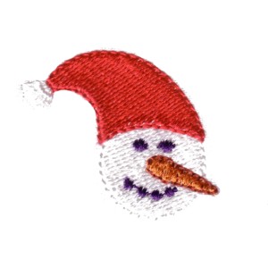 embroidery snowman snow man face hat carrot winter cold machine embroidery design art pes hus jef dst exp needle passion embroidery