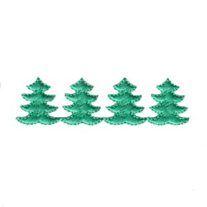 christmas trees xmas pine tree row border line machine embroidery design art pes hus jef dst exp needle passion embroidery