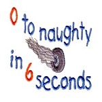 0 to naughty in 6 seconds with smoking tyre machine embroidery design from http://www.needlepassionembroidery.com