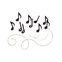 musical notes whimsical machine embroidery design swirl swirly trail tail swirls needle passion embroidery needlepassion npe bernina artista art pes hus jef dst designs