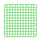 square grid quilting in the embroidery hoop machine embroidery quilt design