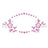 scroll for monogram monogramming frame border circle heirloom stitchery machine embroidery design needle passion embroidery needlepassion npe bernina artista art pes hus jef dst designs