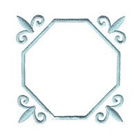 scroll for monogram monogramming frame border circle heirloom stitchery machine embroidery design needle passion embroidery needlepassion npe bernina artista art pes hus jef dst designs