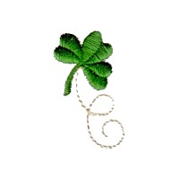 irish shamrock clover machine embroidery design st patrick st. patricks
 day embroidery for monogram monogramming art pes hus dst needle passion embroidery npe