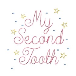 my second tooth fairy embroidery machine embroidery design needle passion embroidery npe
