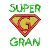 super gran superhero super hero superman sign logo emblem stitchery machine embroidery design needle passion embroidery needlepassion npe bernina artista art pes hus jef dst designs free sample design with embroidery pack