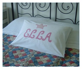 ella monogrammed pillow case with applique scrip letters from machine embroidery applique script letter alphabet in the hoop machine embroidery appliqu design embroidery module monogram monogramming art pes hus dst needle passion embroidery npe