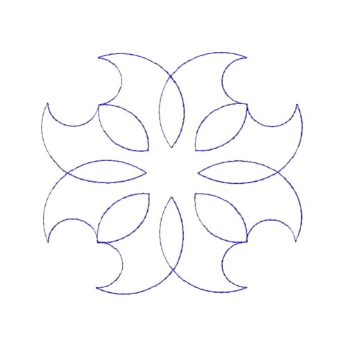 quilting in the hoop motif machine embroidery design art pes hus dst needle passion embroidery npe