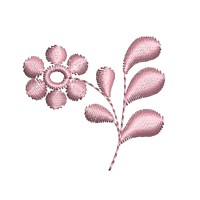 Georgian ladies historic reproduction machine embroidery design from Godey's designs, floral scroll embellishment, machine embroidery design by Needle Passion Embroidery in multiple design formats ART, PES, HUS JEF and DST