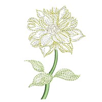 Outline floral design for variegated mulitcoloured thread, peony, machine embroidery design flower variegated thread flower embroidery machine embroidery design npe , needle passion embroidery designs